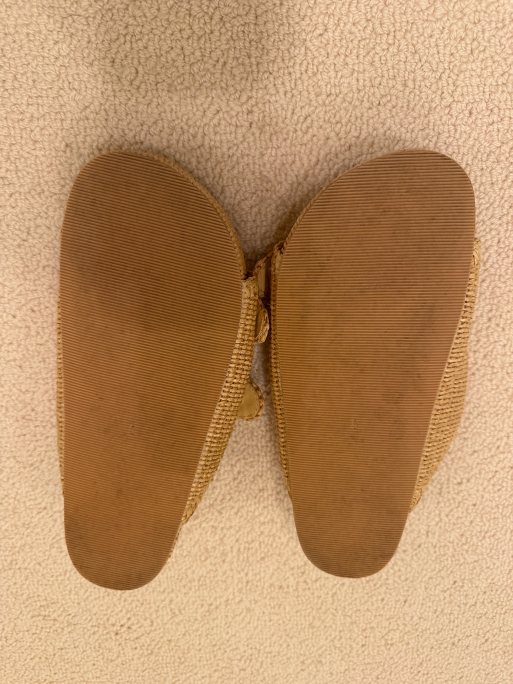 Loeffler Randall Tan Braided Double-Buckle Slide Sandals - Picture 2 of 2